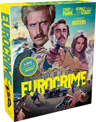 Eurocrime - 4-Disc Edition (Schuber, Digipack, Limited Edition, 4 Blu-rays)