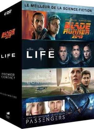 Le meilleur de la Science-Fiction - Blade Runner 2049 / Life / Passenger / Premier Contact (4 DVDs)