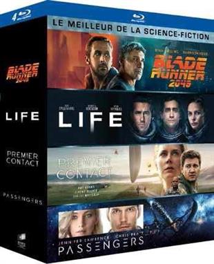 Le meilleur de la Science-Fiction - Blade Runner 2049 / Life / Passenger / Premier Contact (4 Blu-rays)