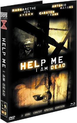Help me I am Dead (2013) (Grosse Hartbox, Cover A, Edizione Speciale, Uncut, Blu-ray + 2 DVD)