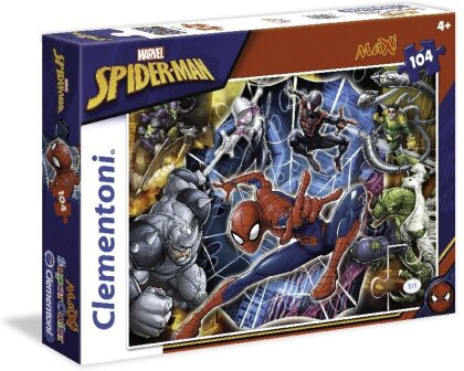 Maxi Spiderman - 104 Teile Kinderpuzzle