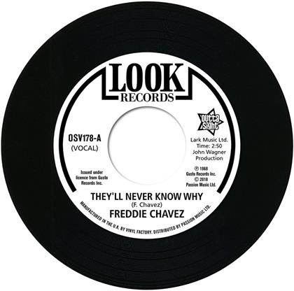 Freddie Chavez & Dave Newman - They'll Never Know Why / Make Up Your Mind (7" Single)
