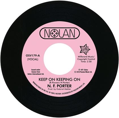 N. F. Porter - Keep On Keeping On / If I Could Only Be Sure (7" Single)