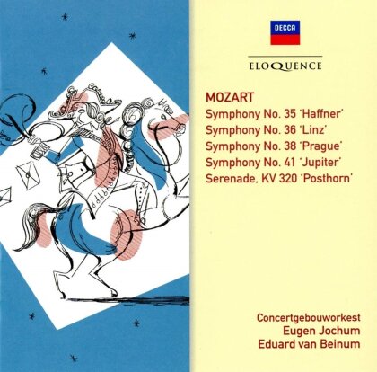 Wolfgang Amadeus Mozart (1756-1791) & Eduard van Beinum - Symphonies 35, 41, 36 & 38 / Posthorn Serenade