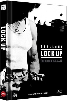 Lock Up (1989) (Cover C, Edizione Limitata, Mediabook, Uncut, Blu-ray + DVD)