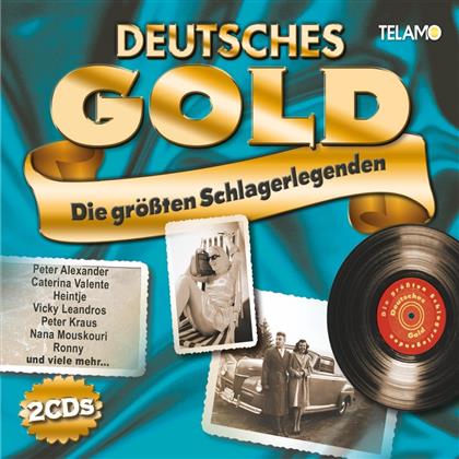 Deutsches Gold - Die größten Schlagerlegenden (2 CDs)