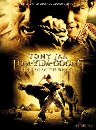 Tom-Yum-Goong - Revenge of the Warrior (2005) (Cover B, Collector's Edition, Limited Edition, Mediabook, Uncut, Blu-ray + 2 DVDs)