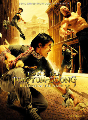 Tom-Yum-Goong - Revenge of the Warrior (2005) (Cover C, Édition Collector, Édition Limitée, Mediabook, Uncut, Blu-ray + 2 DVD)