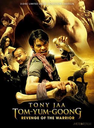 Tom-Yum-Goong - Revenge of the Warrior (2005) (Cover D, Collector's Edition, Limited Edition, Mediabook, Uncut, Blu-ray + 2 DVDs)