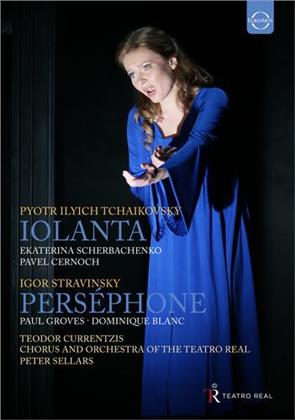 Orchestra of the Teatro Real Madrid & Teodor Currentzis - Stravinsky - Persephone / Tchaikovsky - Iolanta (Euro Arts, 2 DVDs)