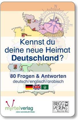 Kennst du deine neue Heimat Deutschland? (Kartenspiel)