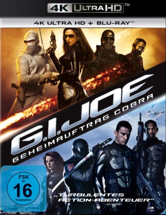 G.I. Joe - Geheimauftrag Cobra (2009) (4K Ultra HD + Blu-ray)