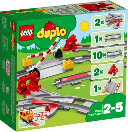 LEGO© 10882 DUPLO© - Eisenbahn Schienen