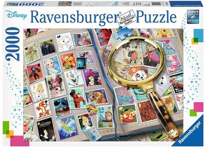 Meine liebsten Briefmarken: Disney Figuren - Puzzle 2000 Teile