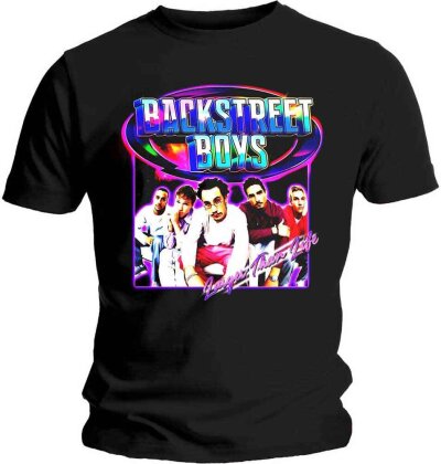 Backstreet Boys - Larger Than Life (Black) T-Shirt