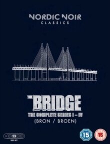 The Bridge - Seasons 1-4 (Nordic Noir Classics, 13 DVD)