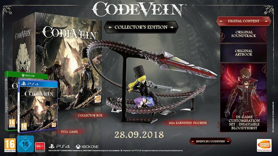 Code Vein Collector's Edition
