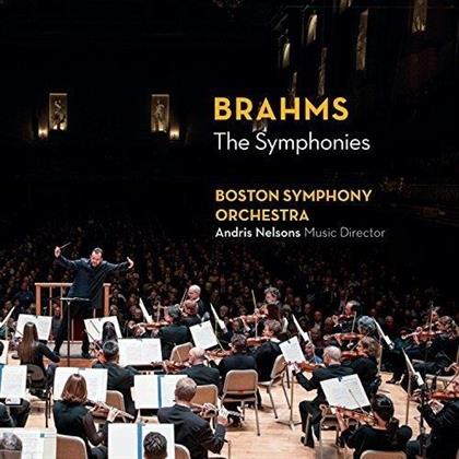 Johannes Brahms (1833-1897), Andris Nelsons & Boston Symphony Orchestra - The Symphonies (3 CDs)