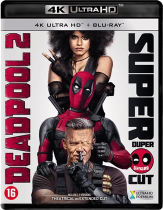 Deadpool 2 (2018) (Extended Cut, Kinoversion, 2 4K Ultra HDs + 2 Blu-rays)
