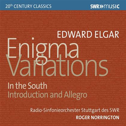 Sir Edward Elgar (1857-1934), Roger Norrington & Radio Sinfonieorchester Stuttgart des SWR - Enigma Variations, In The South, Introduction And Allegro