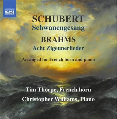 Tim Thorpe, Christopher A. Williams, Franz Schubert (1797-1828) & Johannes Brahms (1833-1897) - Schwanengesang / Acht Zigeunerlieder