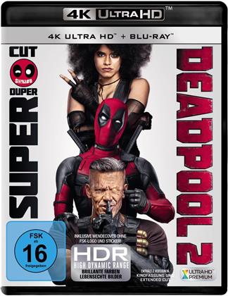Deadpool 2 (2018) (Extended Cut, Version Cinéma, 4K Ultra HD + Blu-ray)