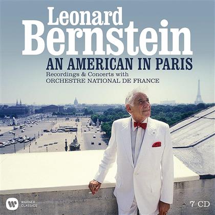 Leonard Bernstein (1918-1990), George Gershwin (1898-1937), Berlioz, Darius Milhaud (1892-1974), +, … - An American in Paris (7 CDs)