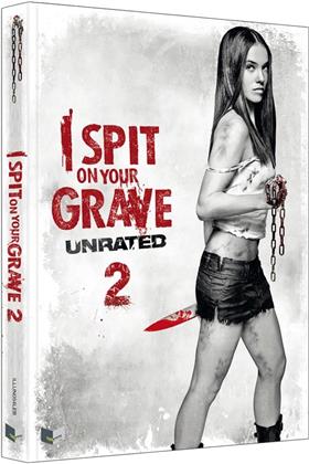 I Spit on Your Grave 2 (2013) (Cover B, Édition Limitée, Mediabook, Uncut, Unrated, Blu-ray + DVD)
