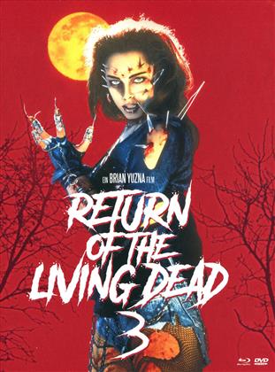 Return of the Living Dead 3 (1993) (Mediabook, Unrated, Blu-ray + 2 DVDs)