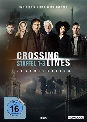Crossing Lines - Staffel 1-3 (11 DVDs)