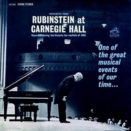 Arthur Rubinstein - Highlights From Rubinstein At Carnegie Hall (LP)
