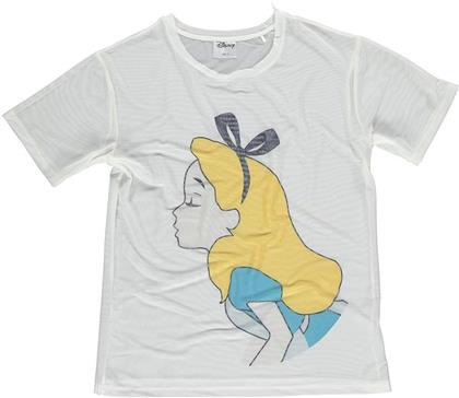Disney - Alice In Wonderland Sublimation Mesh Women's T-shirt - Grösse XL