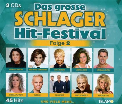 Das große Schlager Hit-Festival, Folge 2 (3 CDs)