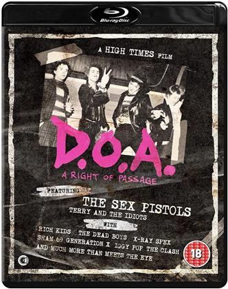 D.O.A. - A Right of Passage (DualDisc, Blu-ray + DVD)