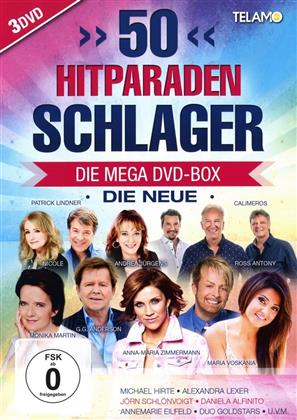 Various Artist - 50 Hitparaden Schlager - Die Neue (3 DVDs)
