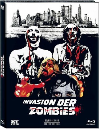 Invasion der Zombies (1974) (Cover A, Limited Edition, Mediabook, Uncut, Blu-ray + DVD)