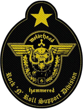 Motorhead Standard Woven Patch - Support Division Cut-Out