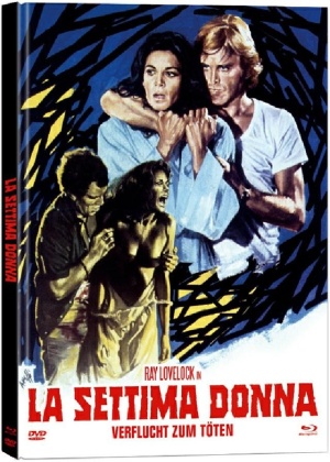La settima donna - Verflucht zum Töten (1978) (Cover A, Limited Edition, Mediabook, Uncut, Blu-ray + DVD)