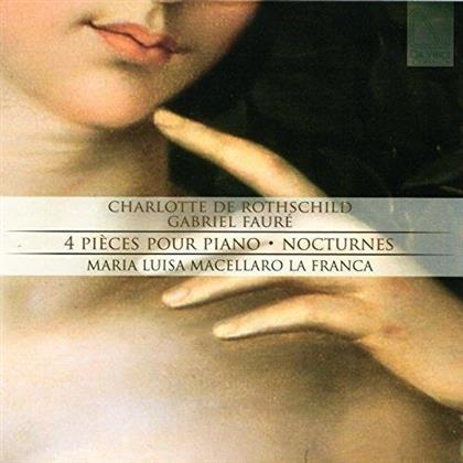 Charlotte de Rothschild & Gabriel Fauré (1845-1924) - 4 Pieces For Piano/Nocturnes
