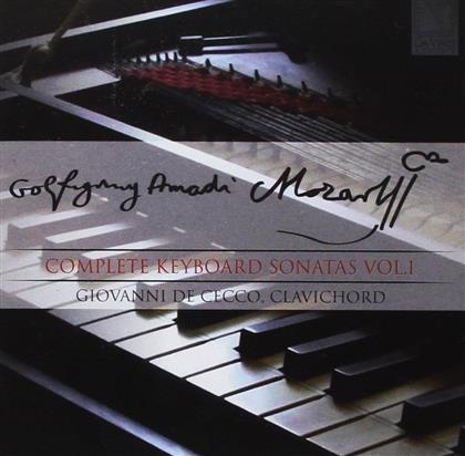 Wolfgang Amadeus Mozart (1756-1791), Wolfgang Amadeus Mozart (1756-1791) & Giovanni De Cecco - Complete Keyboard Sonatas Vol. 1 - Sämtliche Klaviersonaten Vol. 1