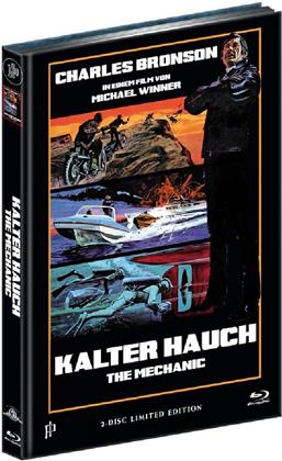 Kalter Hauch - The Mechanic (1972) (Cover A, Limited Edition, Mediabook, Uncut, Blu-ray + DVD)