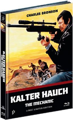 Kalter Hauch - The Mechanic (1972) (Cover B, Edizione Limitata, Mediabook, Uncut, Blu-ray + DVD)
