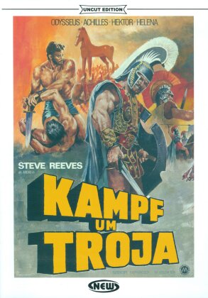 Kampf um Troja (1961) (Cover B, Amaray, Piccola Hartbox, Uncut)
