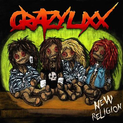 Crazy Lixx - New Religion (2018 Reissue, Gatefold, Green Vinyl, LP)