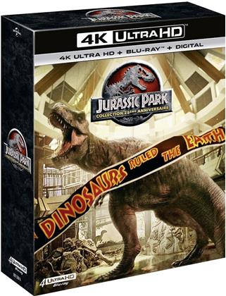 Jurassic Park Collection (Édition 25ème Anniversaire, 4 4K Ultra HDs + 4 Blu-ray)