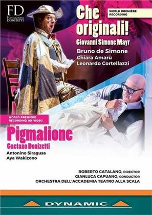 Orchestra Dell'Accademia Teatro Alla Scala, Gianluca Capuano & Antonino Siragusa - Donizetti - Pigmalione & Mayr - Che originali! (Dynamic, 2 DVDs)