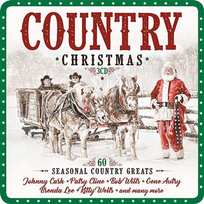 Country Christmas - 60 Seasonal Country Greats (3 CDs)