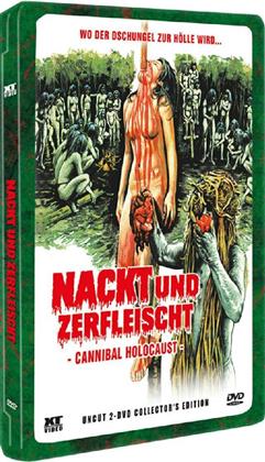Nackt und zerfleischt - Cannibal Holocaust (1980) (Lenticular, Collector's Edition, Steelbox, Uncut, 2 DVDs)