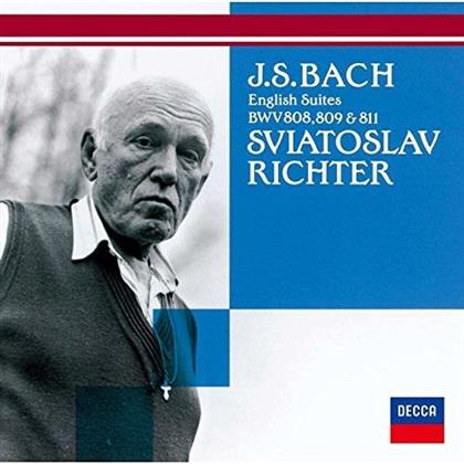 Johann Sebastian Bach (1685-1750) & Sviatoslav Richter - English Suites - BWV 808, BWV 809, BWV 811 (Japan Edition)