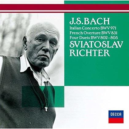 Johann Sebastian Bach (1685-1750) & Sviatoslav Richter - Italian Concerto BWV 971 / French Ouverture BWV 831 (Japan Edition)